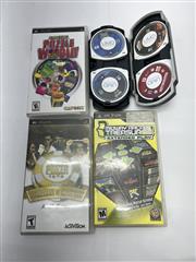 Poker,Board Game, Puzzle World, Midway Arcade Playstation Psp Game Lot Of 10